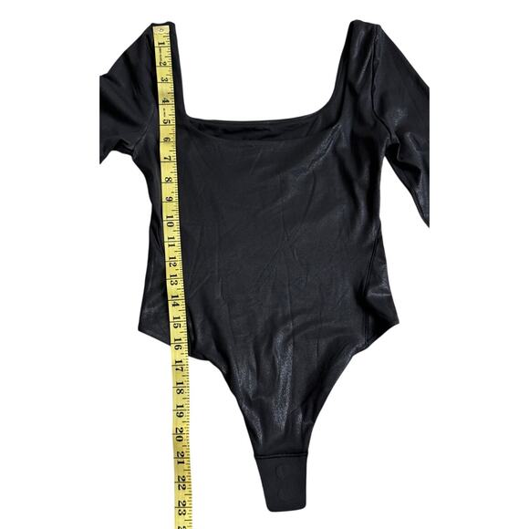 Lululemon Wundermost Nulu Square-Neck Long-Sleeve Thong Bodysuit XS LW3INRS NWT - Picture 9 of 16